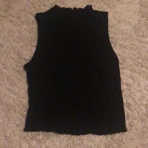 high neck tank top
